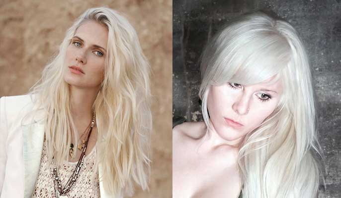 How to dye your Hair White Blonde