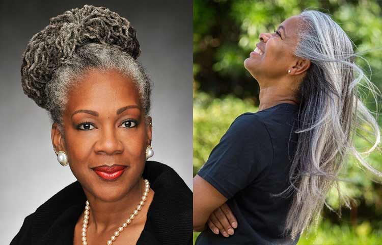 Covering grey hair for African-American
