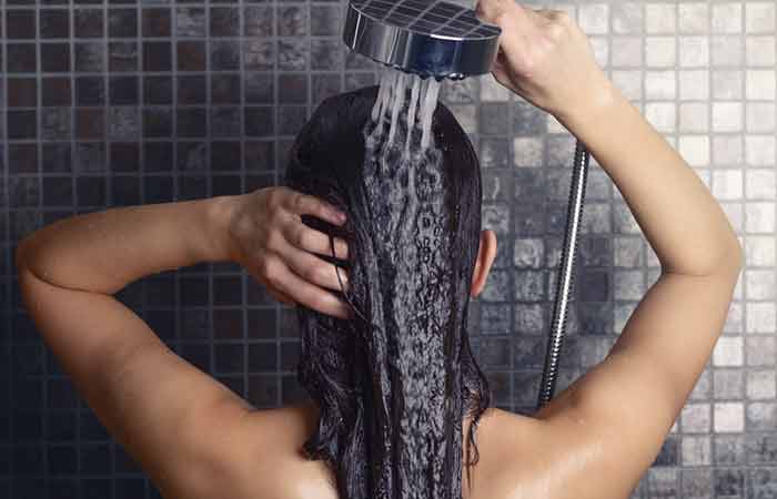 tips to wash hair with hard water