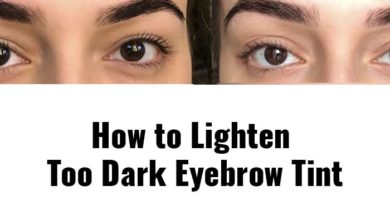 Photo of How to Remove/Lighten Eyebrow Tint at Home
