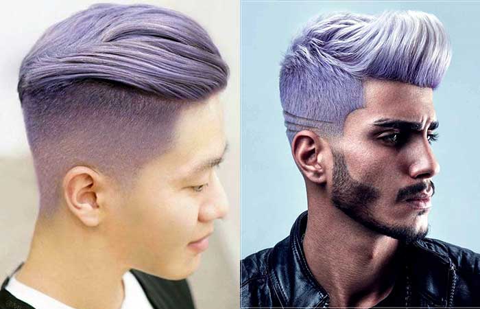 Light Purple Hair for men